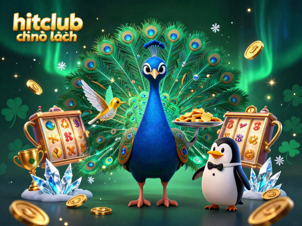 Engage with hitclub chính hãng through vibrant casino game experiences highlighted with colorful characters and dynamic elements.