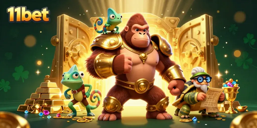 Win big at 11bet with exciting jackpots and treasure-filled gaming atmosphere.